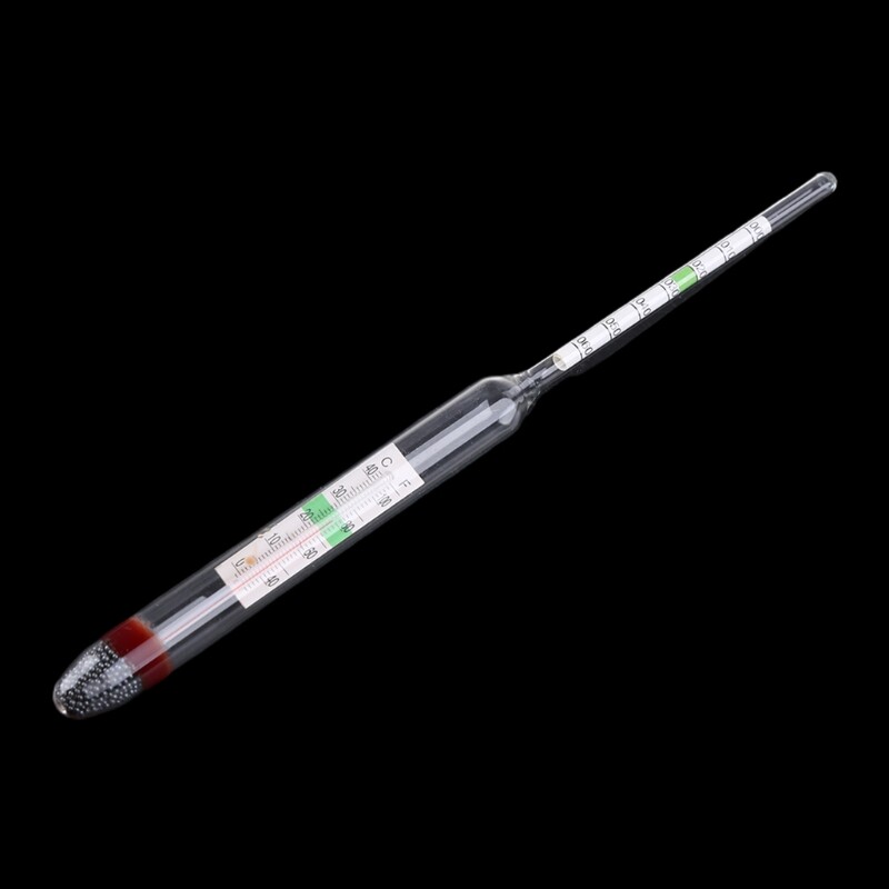 Saltwater Aquarium Hydrometer Thermometer for Fish Tanks & Mariculture