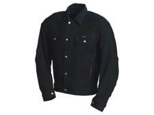 iXS Jeansjacke Wayne | Schwarz | Motorradjacke aus elastischem Gewebe