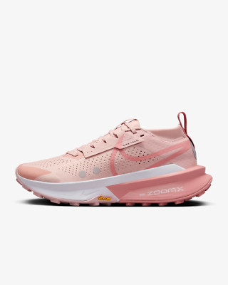 Authentic Size 6 $180 Nike ZoomX Zegama Trail 2 Pink Oxford Running FD5191-601
