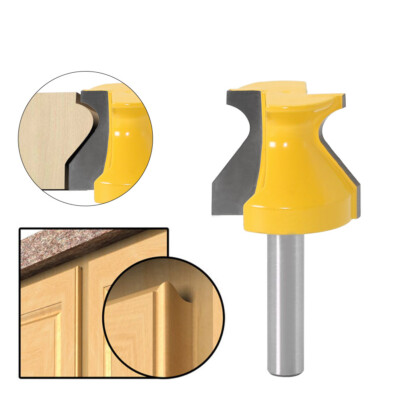 8mm Shank Door Lip & Finger Grip Router Bit Edge Molding Cabinet Drawer Cutter