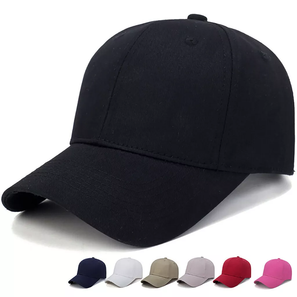 Plain Baseball Caps Mens Baseball Caps Unisex Peak Caps Summer Hats Sports  Cap