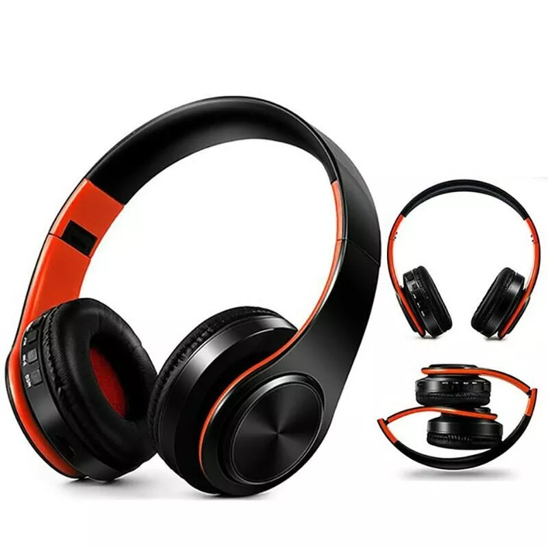 Auriculares Inalambricos Plegables Tv Audifonos Bluetooth mp3 Con Micrófono