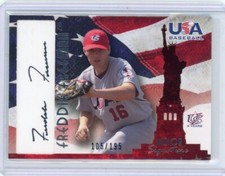 2007 Upper Deck USA Baseball  Signature  Autograph #AJ-36 Freddie Freeman /195