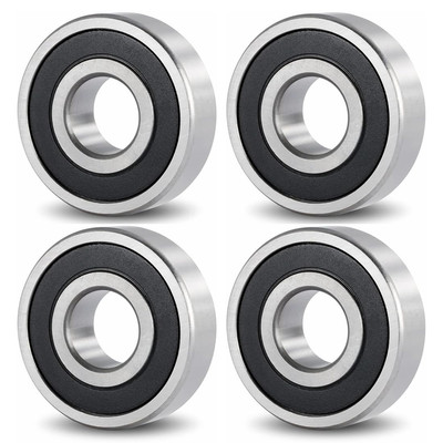 Kugellager 608Rs, 4 Stück ABEC-9 Rillenkugellager Kohlenstoffstahl Miniatur Roll