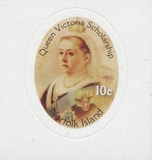 Norfolk Island 2007 - 10c Queen Victoria Scholarship Self Adhesive - MNH