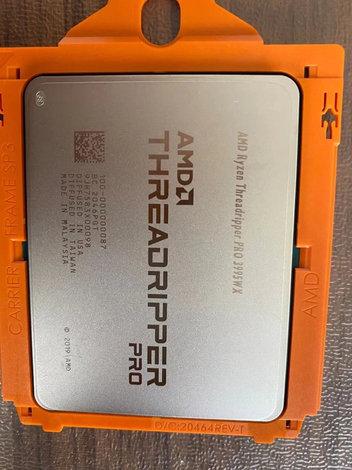 AMD Ryzen Threadripper PRO 3995WX CPU 64 Cores 2.7GHz Processors Socket sWRX8 - Image 2 of 4