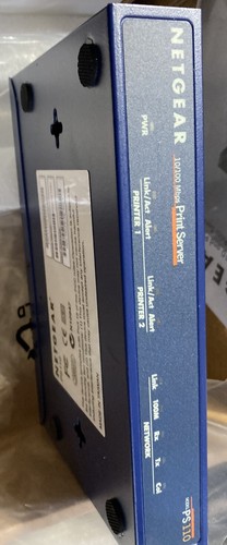 Netgear PS110 10/100 PARALLEL 2-PORT PRINT SERVER ULAT-13 Printer Sharing - Picture 8 of 10
