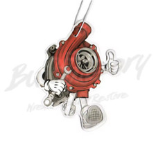New Jdm Air Freshener - Turbo Guy Let The Turbo Work Hanging Air Freshener