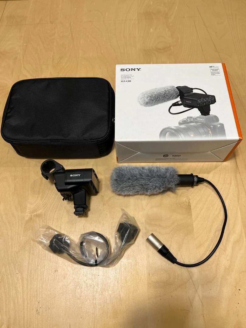 SONY XLR adapter kit XLR-K3M 4548736100688 | eBay