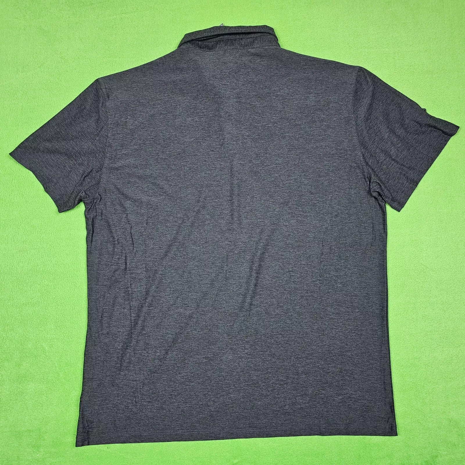 vuori strato tech heather golf pickle ball shirt