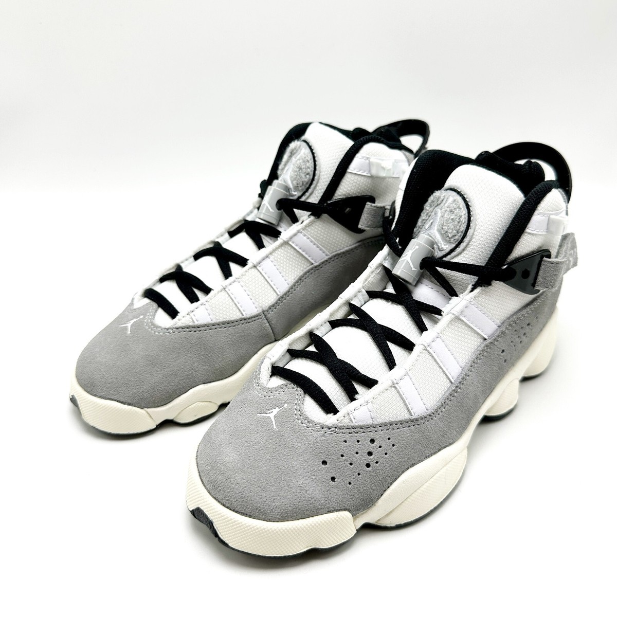 NEW* Youth NIKE AIR Jordan 6 Rings J (GS) GREY (FJ4651 077