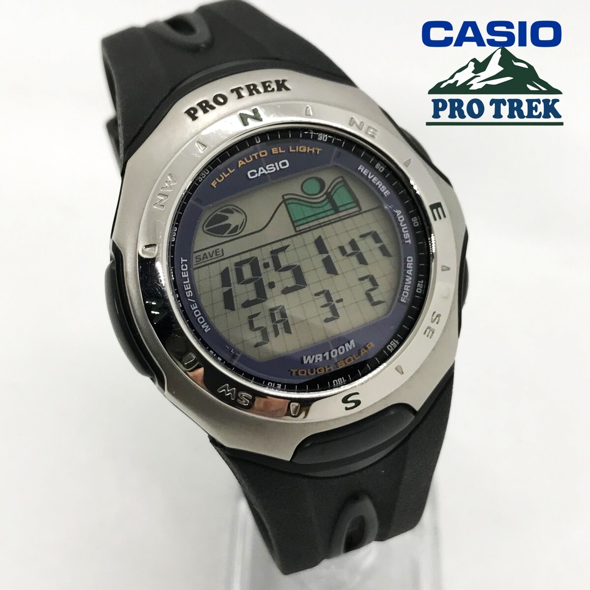 Casio PRO TREK PRS-201 men's quartz Solar watch Moon Phase Casio PRO TREK PRS-201 men's quartz Solar watch Moon Phase