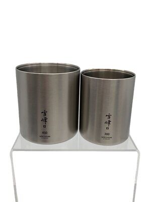 Snow Peak Camping Equipment SET-123 Stacking Stainless Mug Snow Peak Camping Equipment SET-123 Stacking Stainless Mug