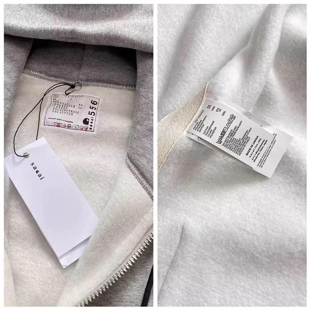 Sacai Carhartt Wip Hoodie Gray Size M | eBay Sacai Carhartt Wip Hoodie Gray Size M | eBay