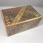 Japanese Yosegi Puzzle Box Wooden Magic Trick Box 21 Steps HK-134 Made in Japan