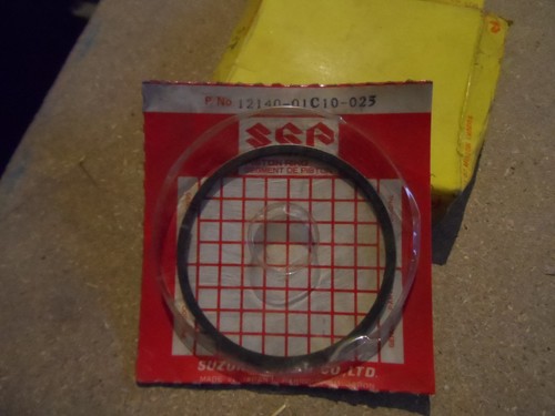 SEGUES DE PISTON SUZUKI LT250R QUAD RACER 0,25 O/S QUAD 12140-01C10-025 AUTHENTIQUES NOS