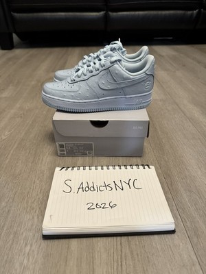 Travis Scott x Nike Air Force 1  07 Low  Ice Blue  (JF7727-400) - Size 5.5