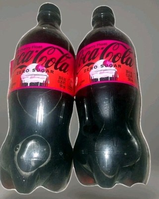 2 X NEW LIMITED EDITION 2026 COCA-COLA ZERO SUGAR CHERRY FLOAT FLAVORED 20 OZ