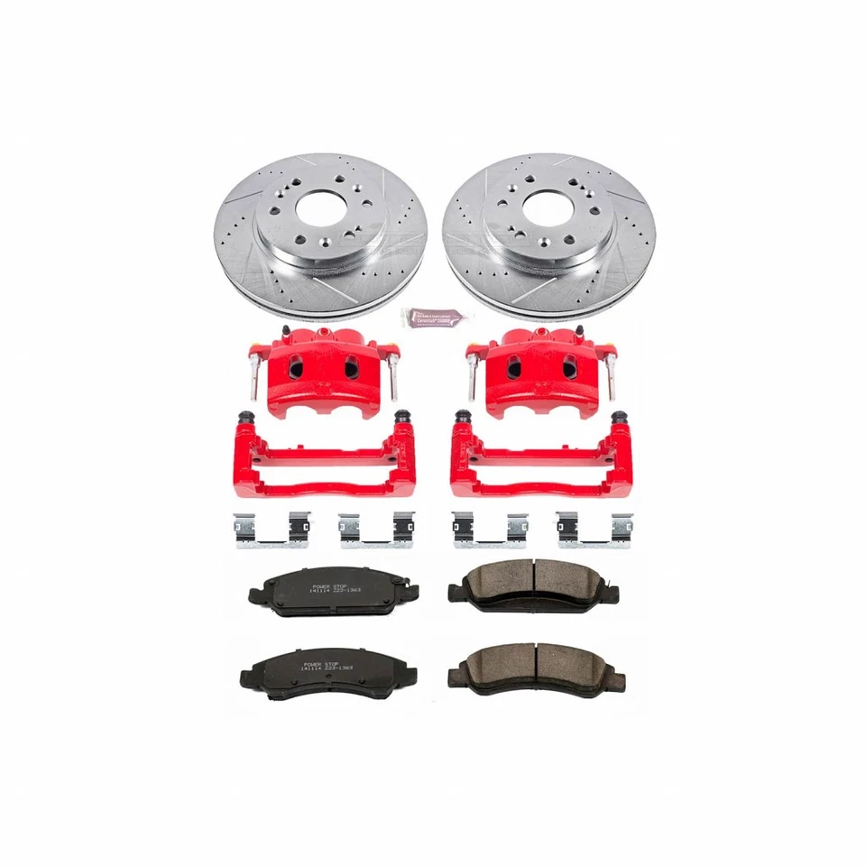 Power Stop Brake Kit For GMC Yukon XL 1500 2008-2014 Front Z23 Evolution Sport Foto 2 de 4