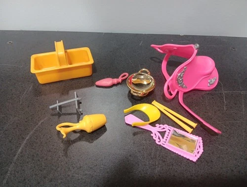Vintage Barbie Horse And Stable Accessories