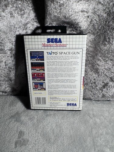 Space Gun - Sega Master System Action Adventure Shooter Game Complete PAL UK! - Picture 4 of 10