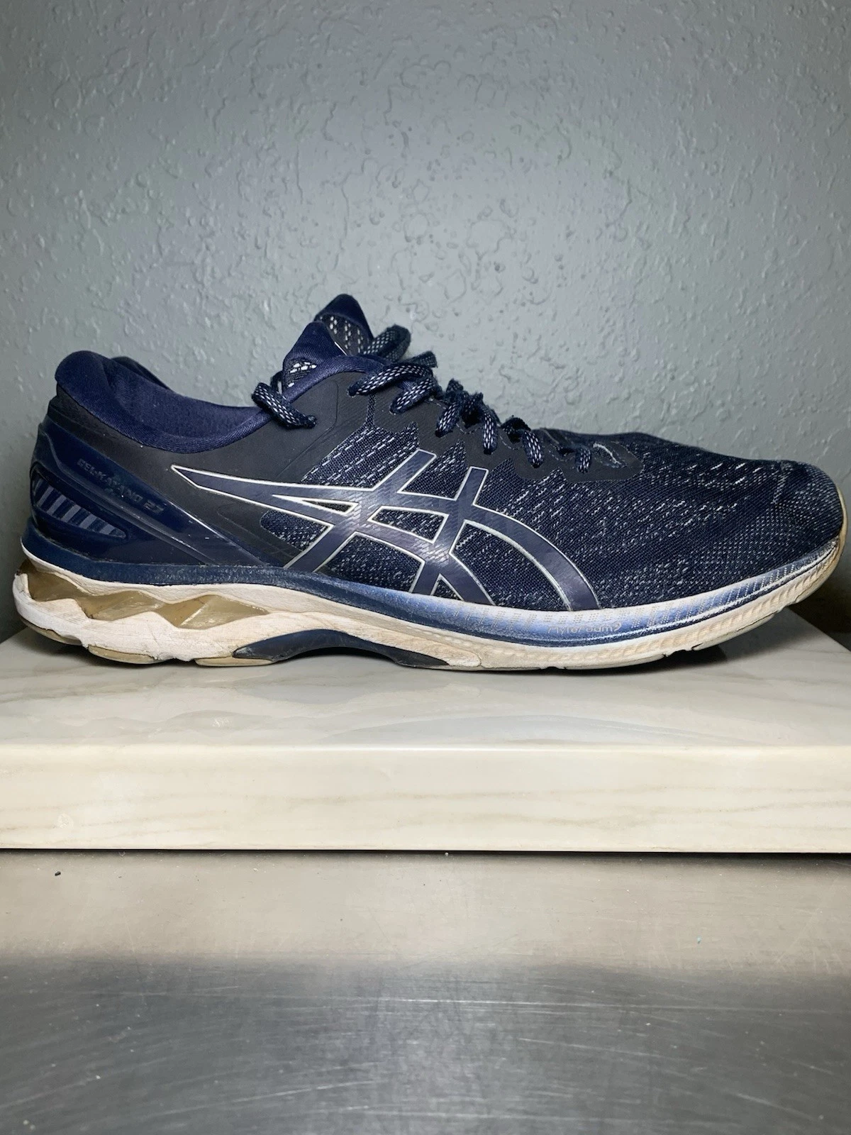 Asics Flyer Gel Kayano 27 1011A767 US Uomo Taglia 11 Blu