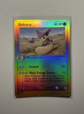 Pokémon TCG Delcatty EX Sandstorm 34/100 Reverse Holo WOTC Vintage LP on eBay