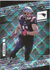 2021 Panini Prestige Julian Edelman #113 Xtra Points Diamond SP Patriots