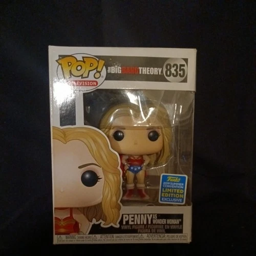 Funko Pop! Vinyl: Big Bang Theory - Penny as Wonder Woman -SDCC #835