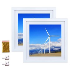 12x12 Wood Picture Frame Set of 2 Diamond Painting Frame 30x30cm Display 10x1...