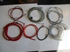 Lot AUDIO HIGH POWER SPEAKER CABLE WIRE, SOME 2, 8, 10, 45 COPPER