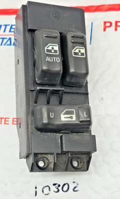 99-02 SILVERADO SIERRA STD CAB/EXT CAB OEM DRIVER WINDOW MASTER SWITCH BLACK