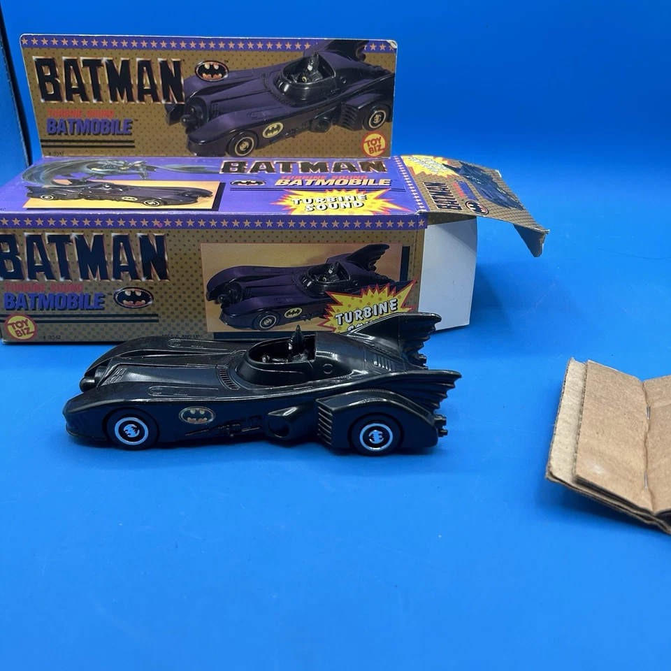Turbine Sound Batimóvil Batman 1989 Toy Biz Figura de Acción Vehículo NIOB 16 Foto 3 de 3