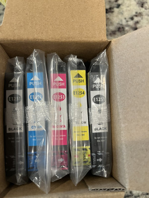 Generic Epson replacement ink cartridges E1251 (2), E1252 E1253 E1254