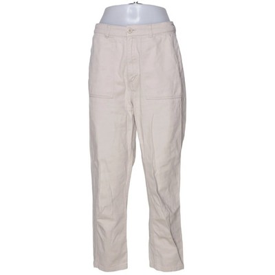 Pull & Bear, Jeans, Größe: 38, Beige, Baumwolle, Einfarbig, Denim, Damen #qED