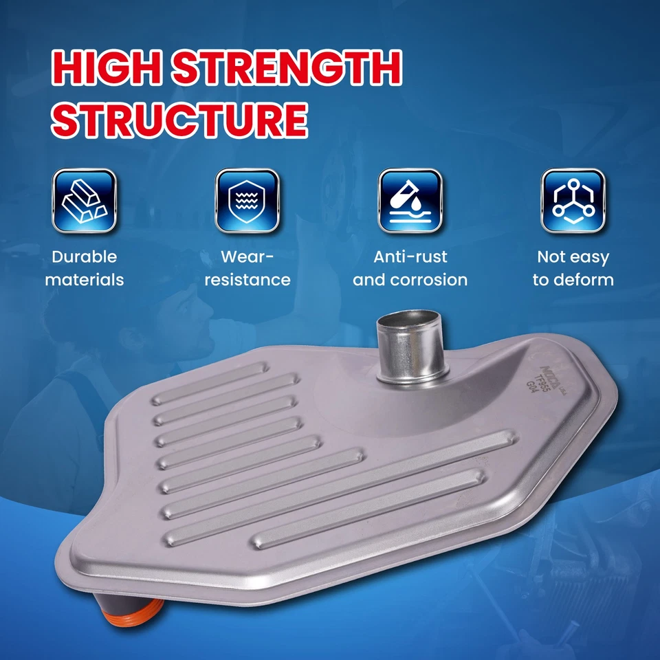 Filtro de transmisión automática para Ford E-150 Explorer F-150 Lincoln Town Car Foto 4 de 4