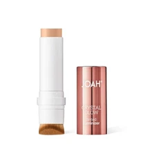 JOAH Highlighter Stick, Crystal Glow Tinted Luminizer Contour Makeup Cream Ivory