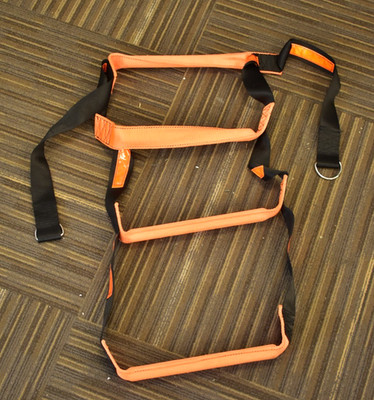 Fire Escape Ladder 4-Step Orange Reflectors 28'' x 13'' Replacement Hanging Set