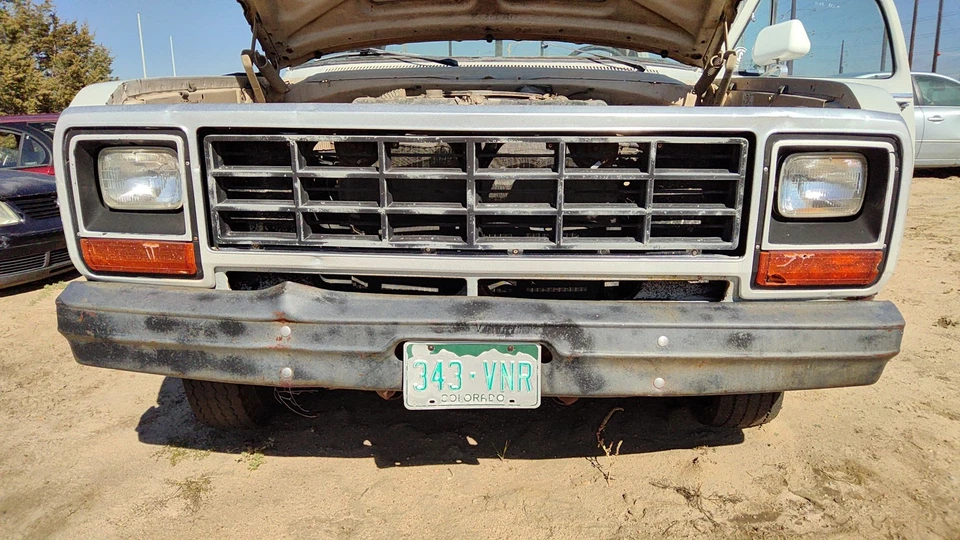 Dodge D350 1981-1985 conjunto de parrilla delantera completo con biseles OEM 04168721 Foto 3 de 4