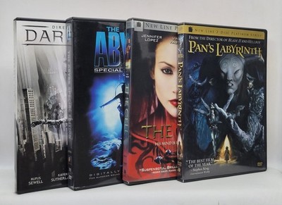 Pan's Labyrinth, The Cell, The Abyss, Dark City DVD Lot Sci-Fi, Fantasy