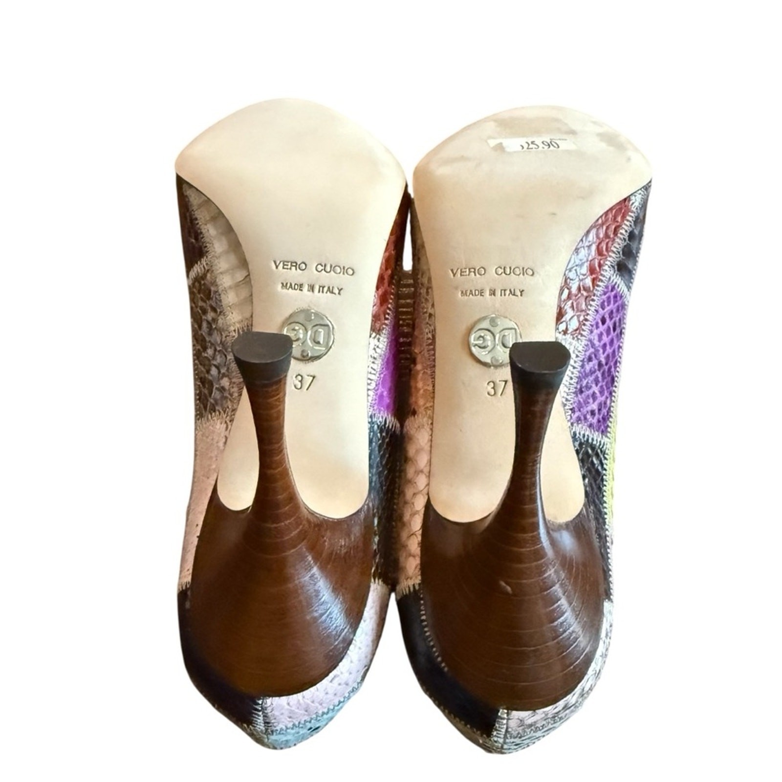 Dolce & Gabbana Python Snake Patchwork Pumps Stil… - image 11