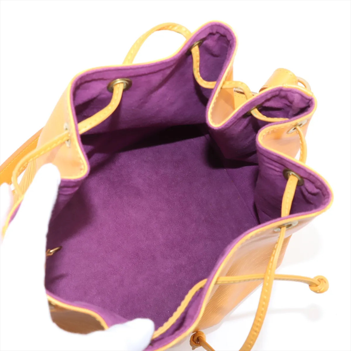 Louis Vuitton Epi Petit Noe M44109 Yellow thumbnail 7