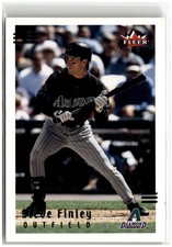 2002 Fleer Triple Crown #81 Steve Finley Batting Average Parallel #/275