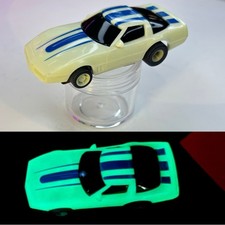 TYCO NITE GLOW 440X2 1984 CHEVY CORVETTE HO SLOT CAR NOS CHASSIS TESTED