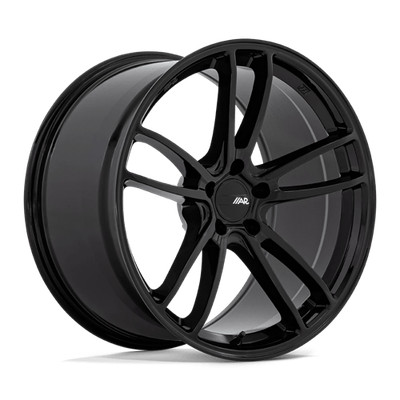 20X11 American Racing AR941 MACH FIVE 5X114.3 BLACK 25mm