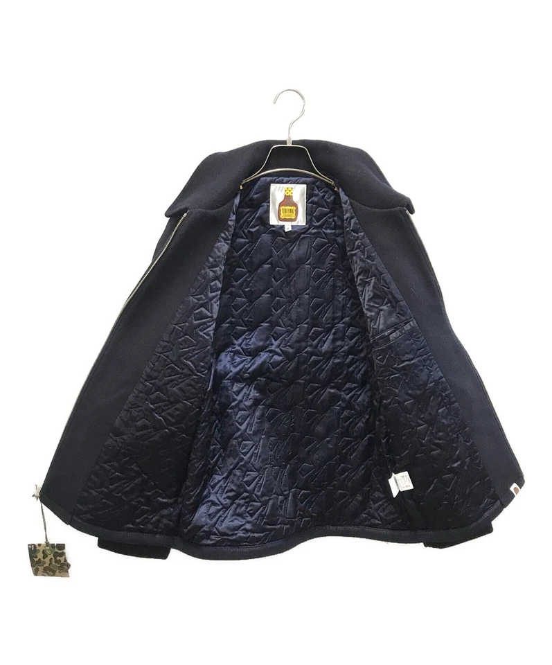 TERIYAKI SOURCE × A BATHING APE wool jacket Size: S Navy Men - Image 3 of 4