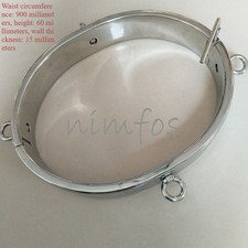 Stainless Steel Customizable Waist Belt Restrained for Adult Play Game