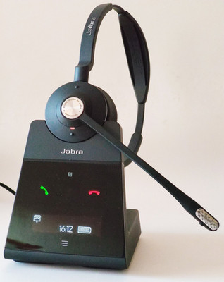 Jabra Engage 75 Stereo On-Ear Dect Headset mit Basisstation
