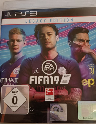 FIFA 19 Legacy Edition Sony PlayStation 3 PS3 mit Handbuch sehr guter Zustand