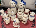 Shawnee Salt & Pepper Shakers Lot Of 11